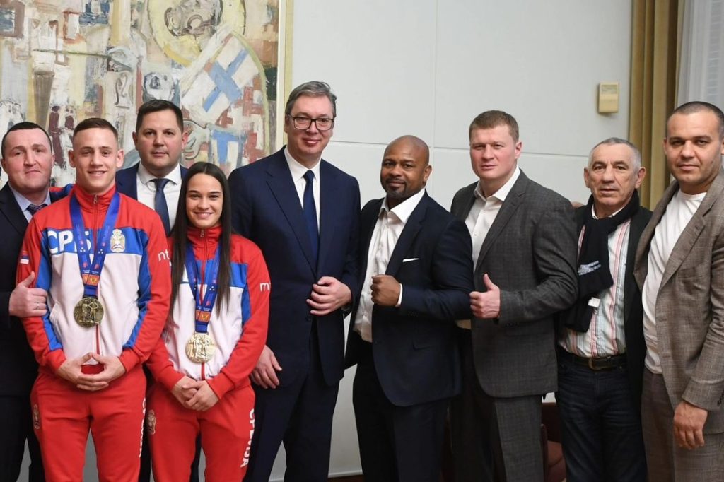 Vučić i bokserski savez