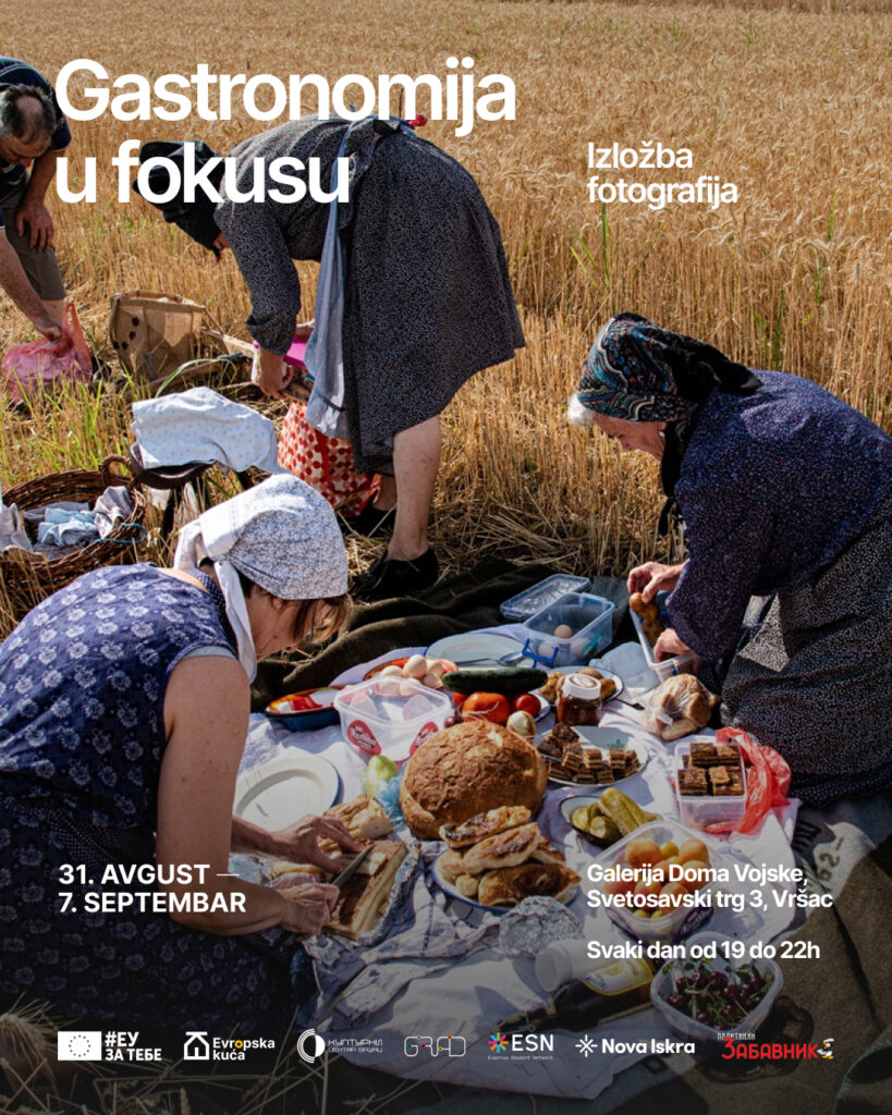 Vršačko kulturno leto: Izložba Gastronomija u fokusu